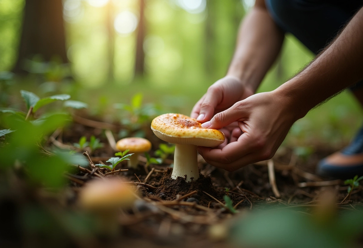 champignon forêt